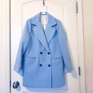 Light Blue Peacoat - Korea import